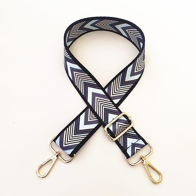 Adjustable Patterned Bag Shoulder Strap