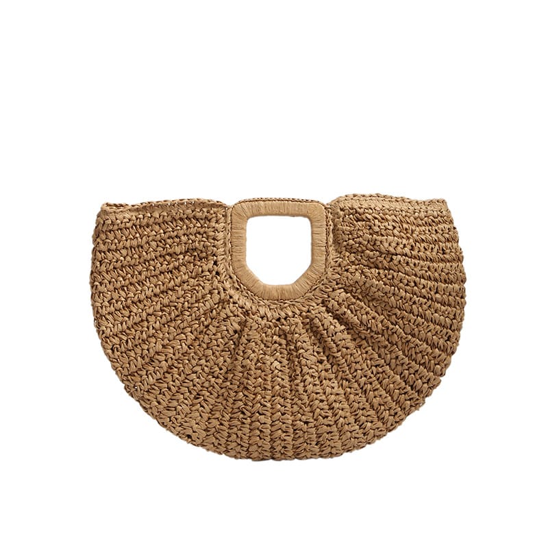 Woven Oval Tote Bag for Everyday Style