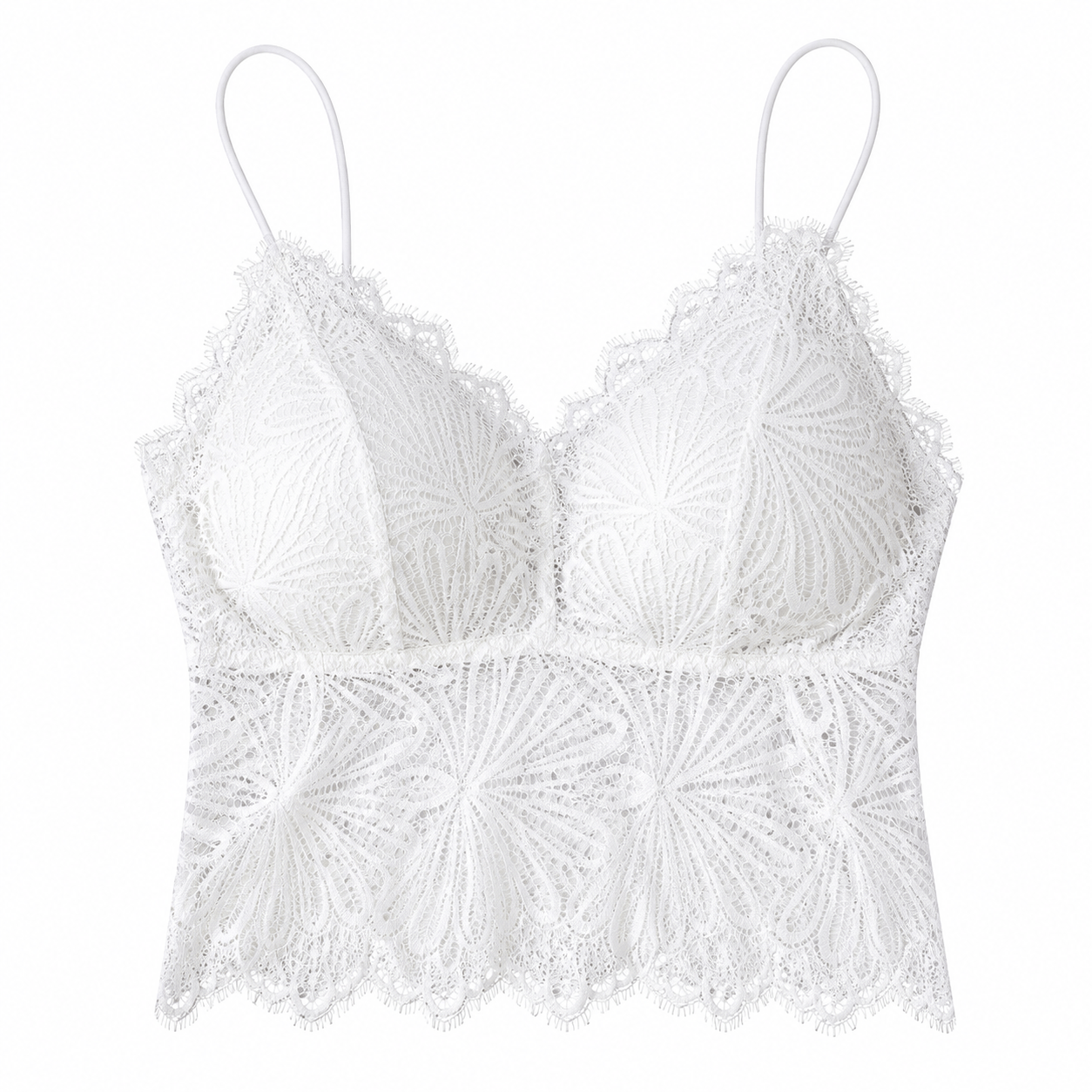 Lace Trim Beauty Back Bralette