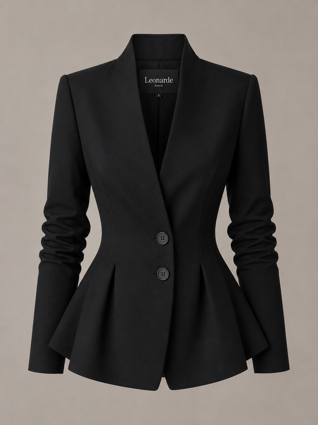 Women's Defined-Waistline Statement Shirt Jacket