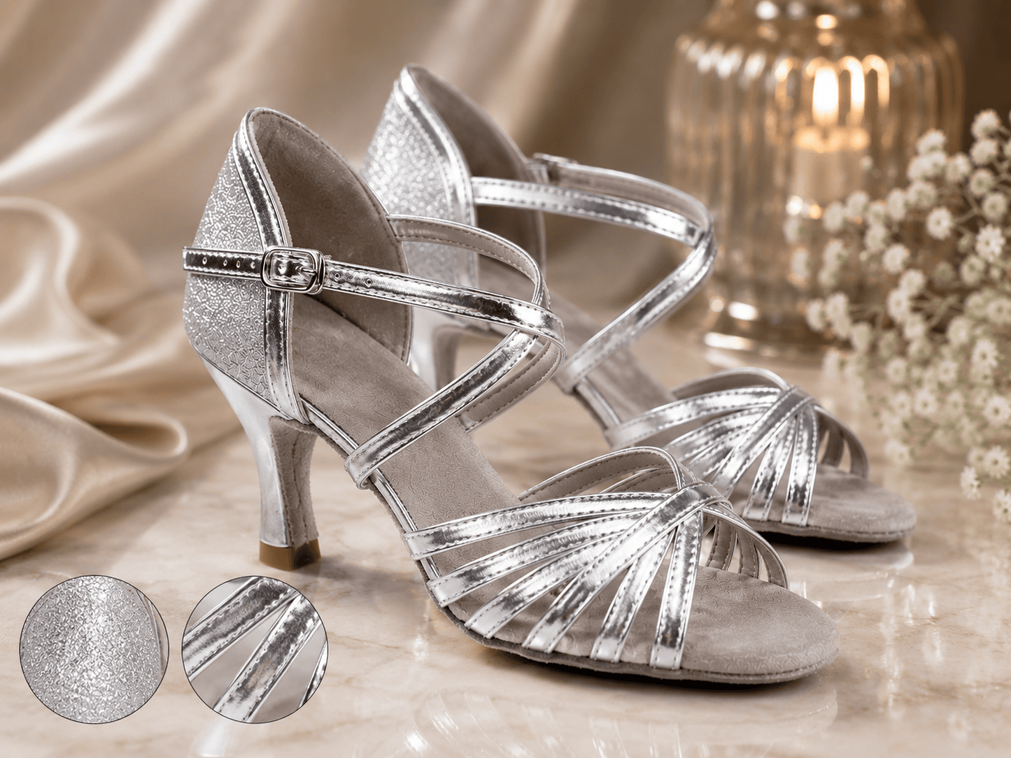 ✨ Zapatos de baile latino Ballroom Radiance