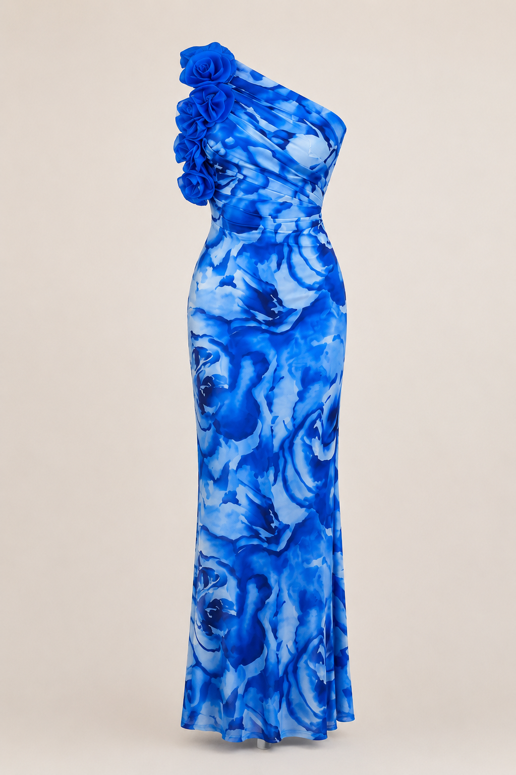 Women's Slim Sleeveless Three-dimensional Flower Dress