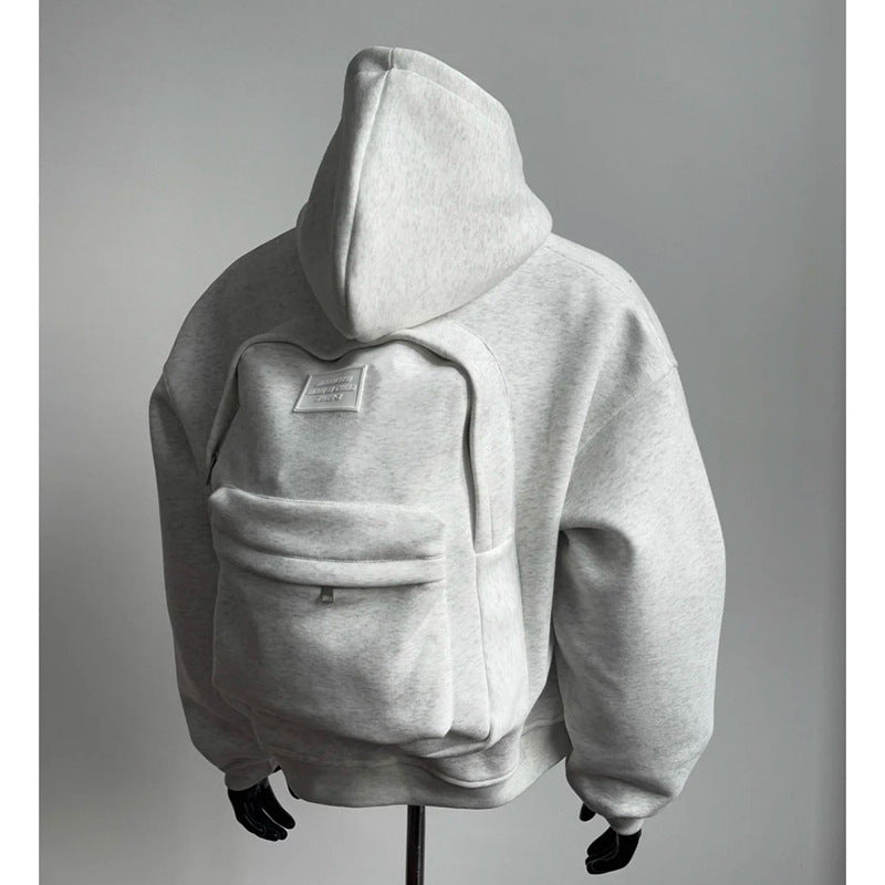 Practical & Anti-Theft Minimalist Grey Backpack – Smart & Stylish for Everyday Use