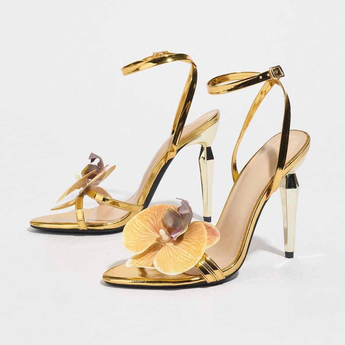 Golden Goddess Platform Sandals