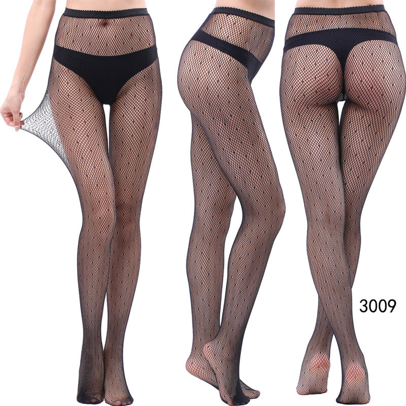 Women's Vintage Tattoo Lace Hollow Net Socks