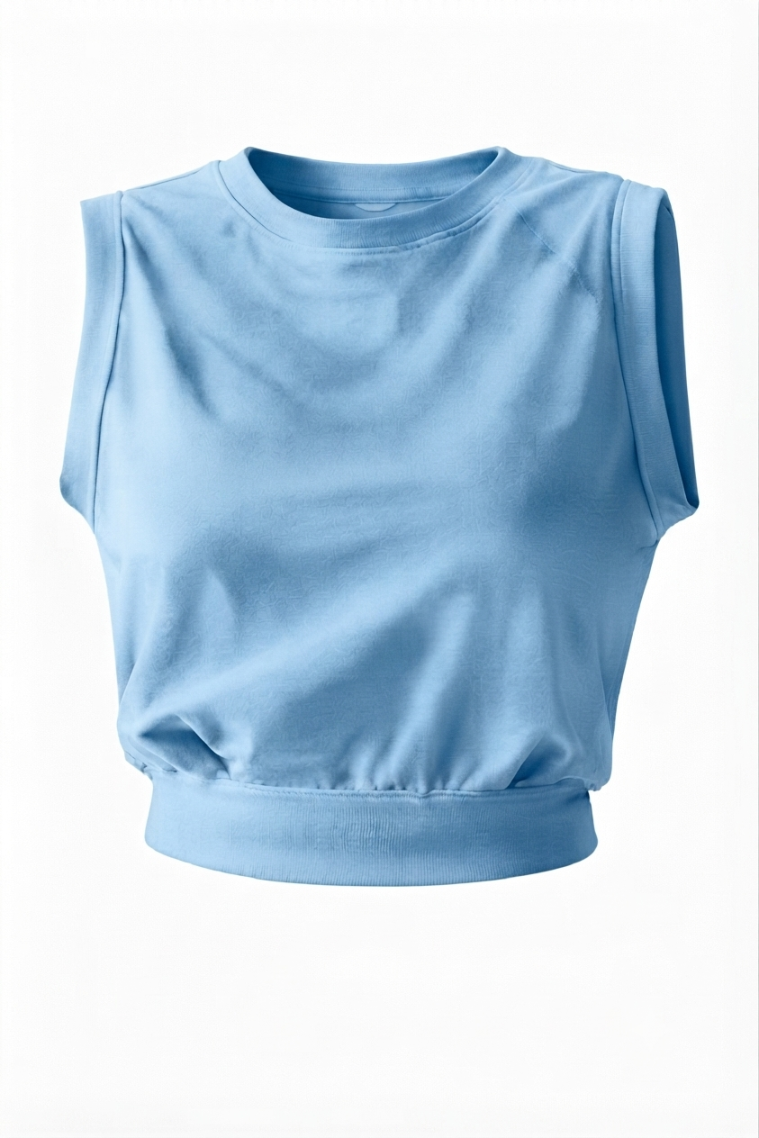 Effortless Drawstring Sleeveless Top
