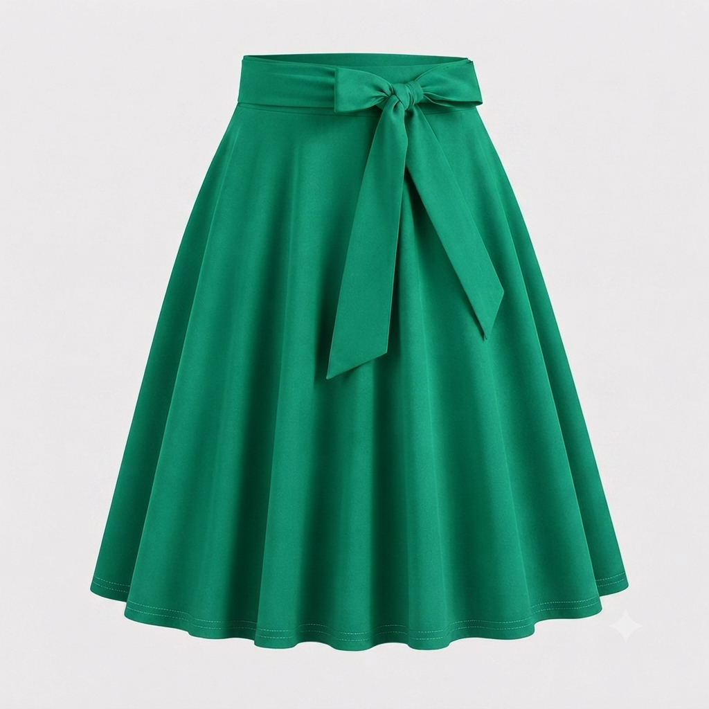 ColorPop Denim-Inspired Skirt