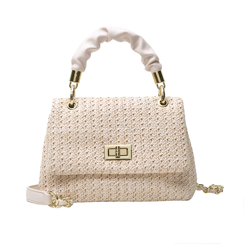 Fashion Fold Handbag Bag Woven Straw Bag Popular Holiday Beach Bag Fashion fold handbag bag woven straw bag popular holiday beach bag