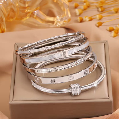 Affordable Luxury Versatile Titanium Steel Bracelet
