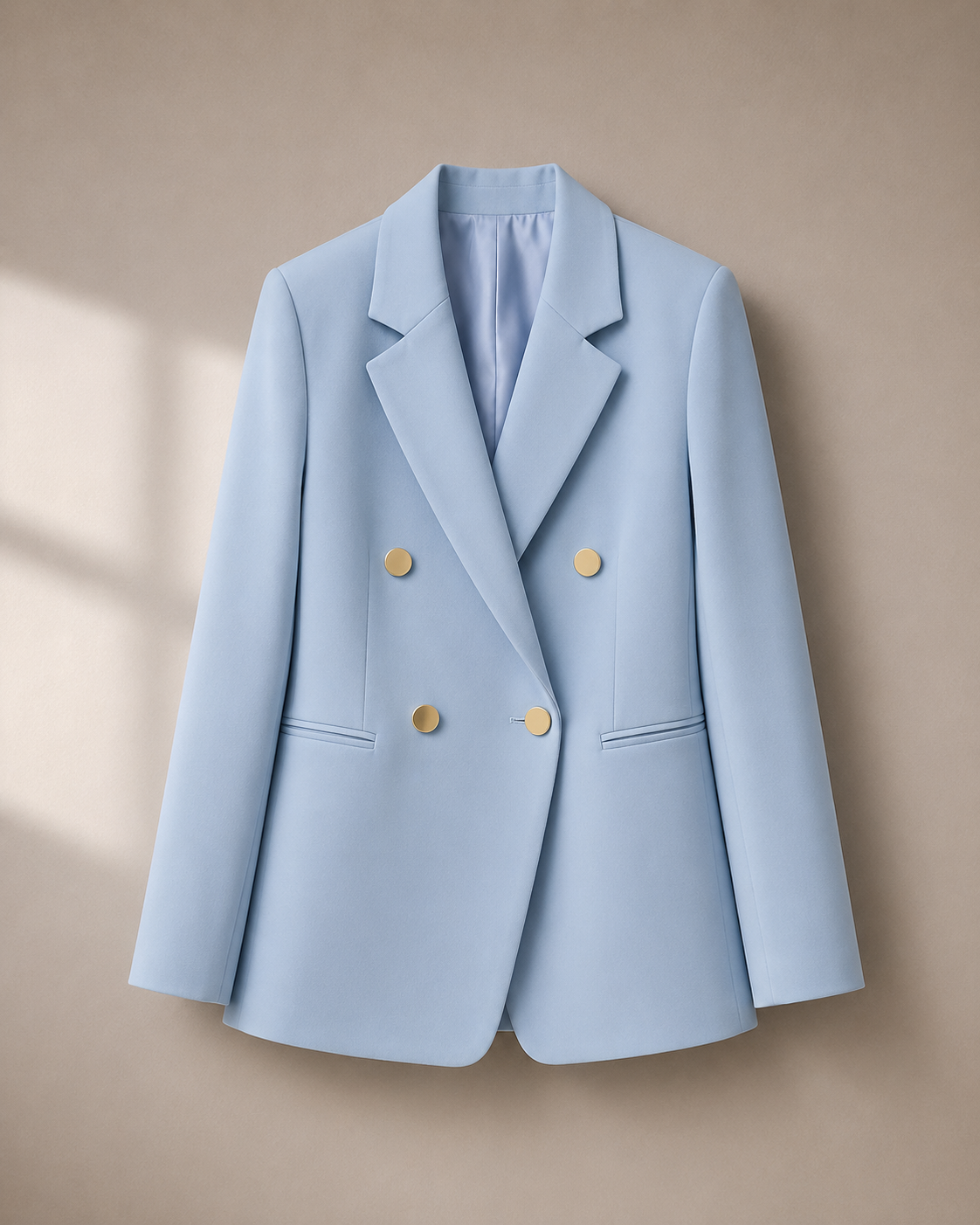 Women's Metal Buckle Suit Jacket