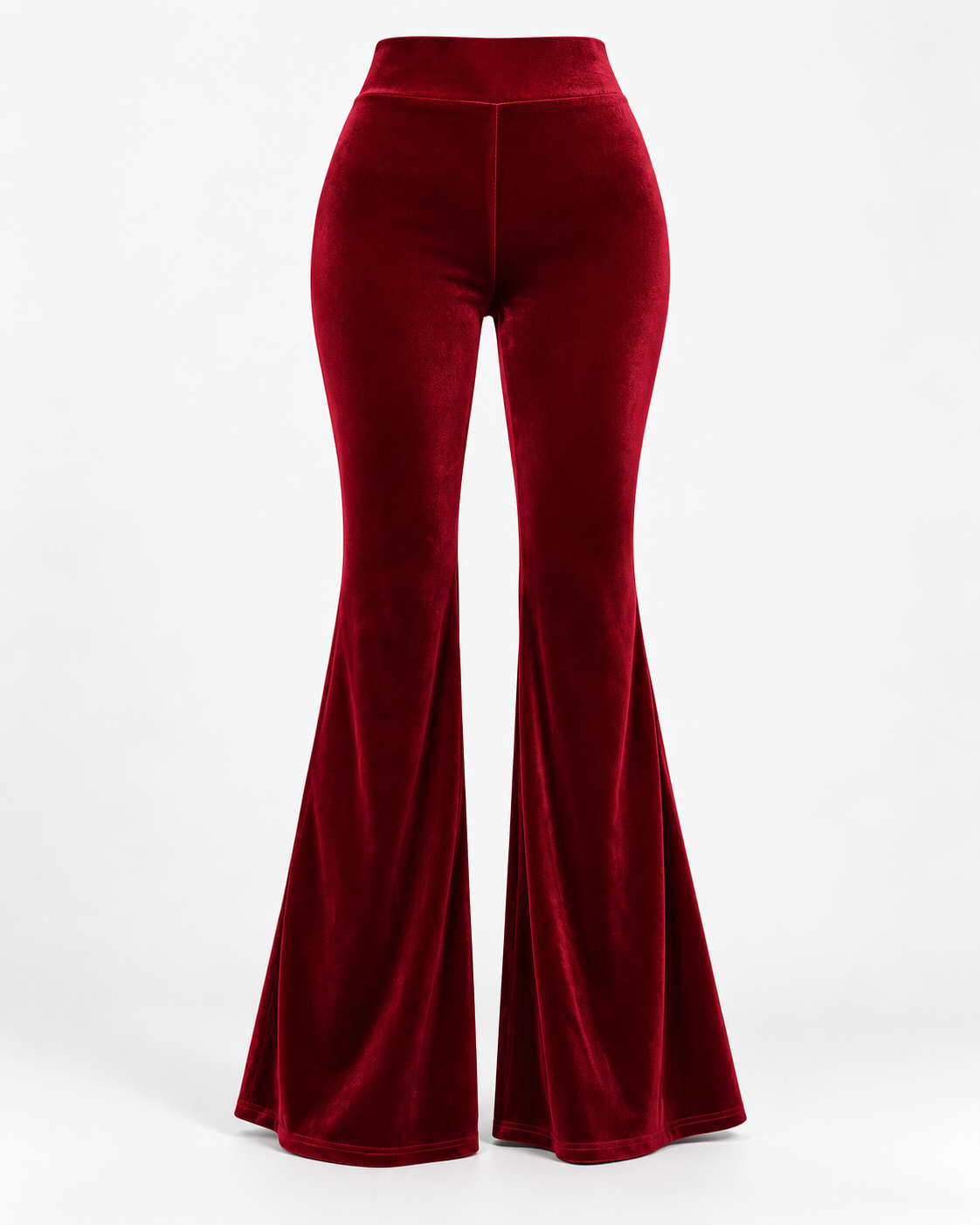 Slimming Casual High-waisted Womens Flared Pants – product view 2