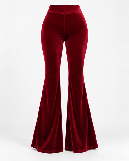 Slimming Casual High-waisted Womens Flared Pants – product view 2