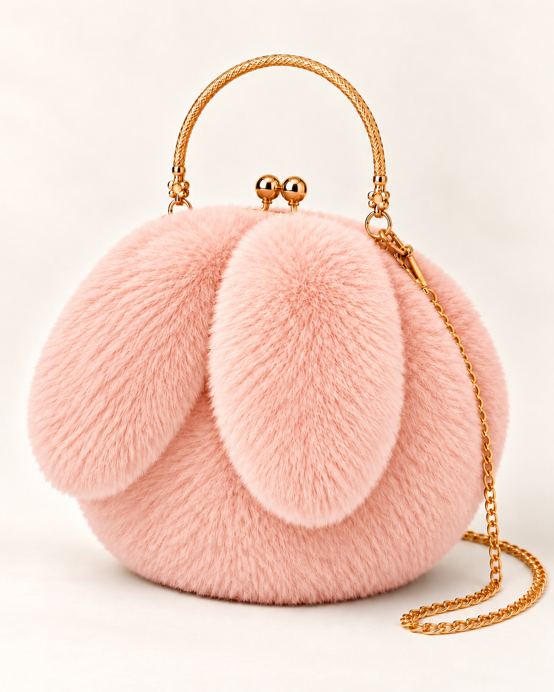 Bunny Charm Plush Mini Bag – product view 2