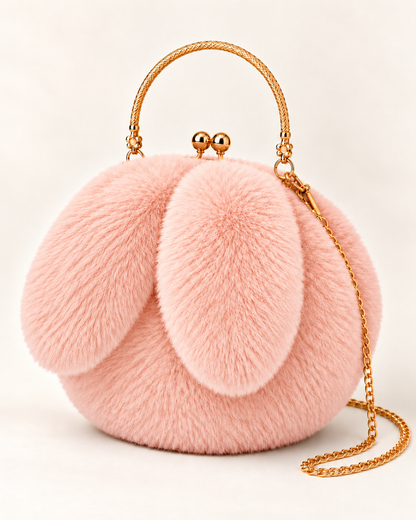 Bunny Charm Plush Mini Bag – product view 2