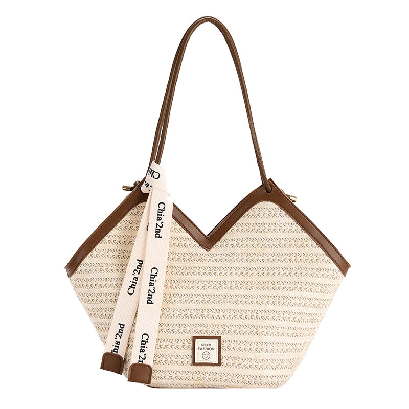Female Large Capacity Tote Commuter Hand-carrying Bag