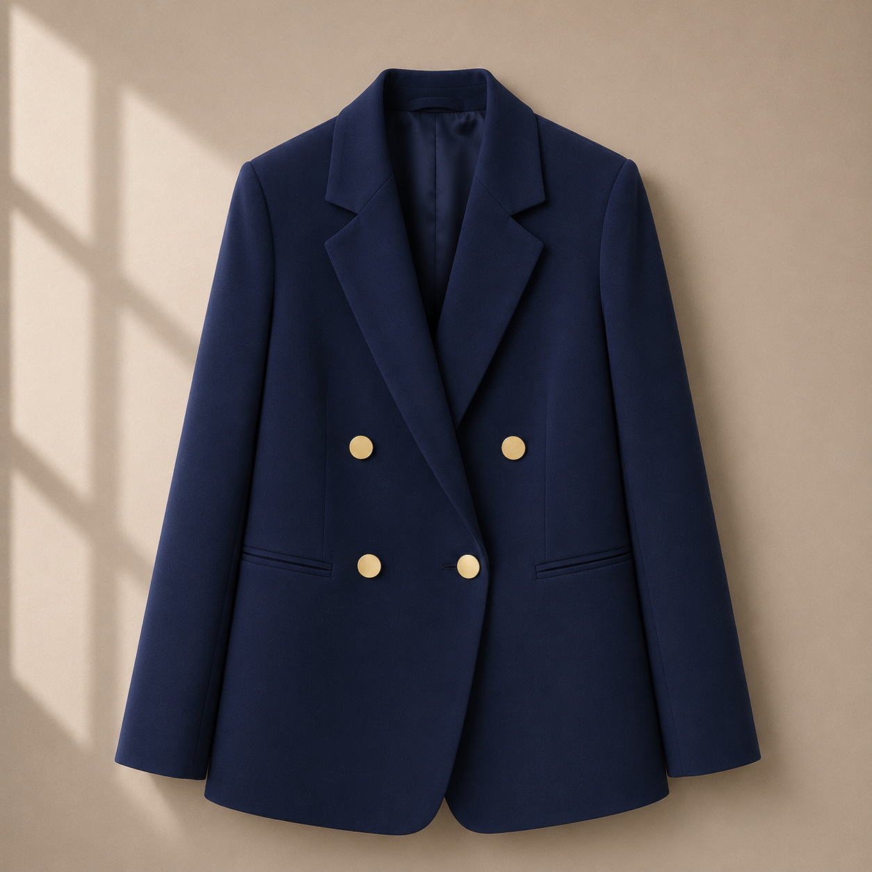 Women's Metal Buckle Suit Jacket