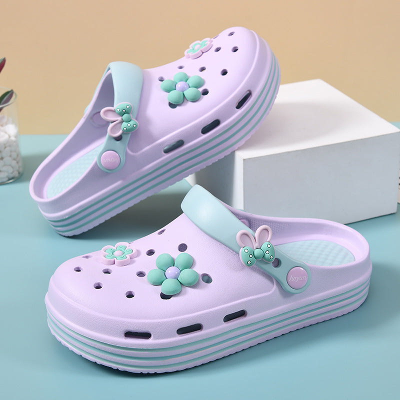 🌸Cute EVA Platform Hole Shoes – Perfect for Spring &amp; Summer Comfort!