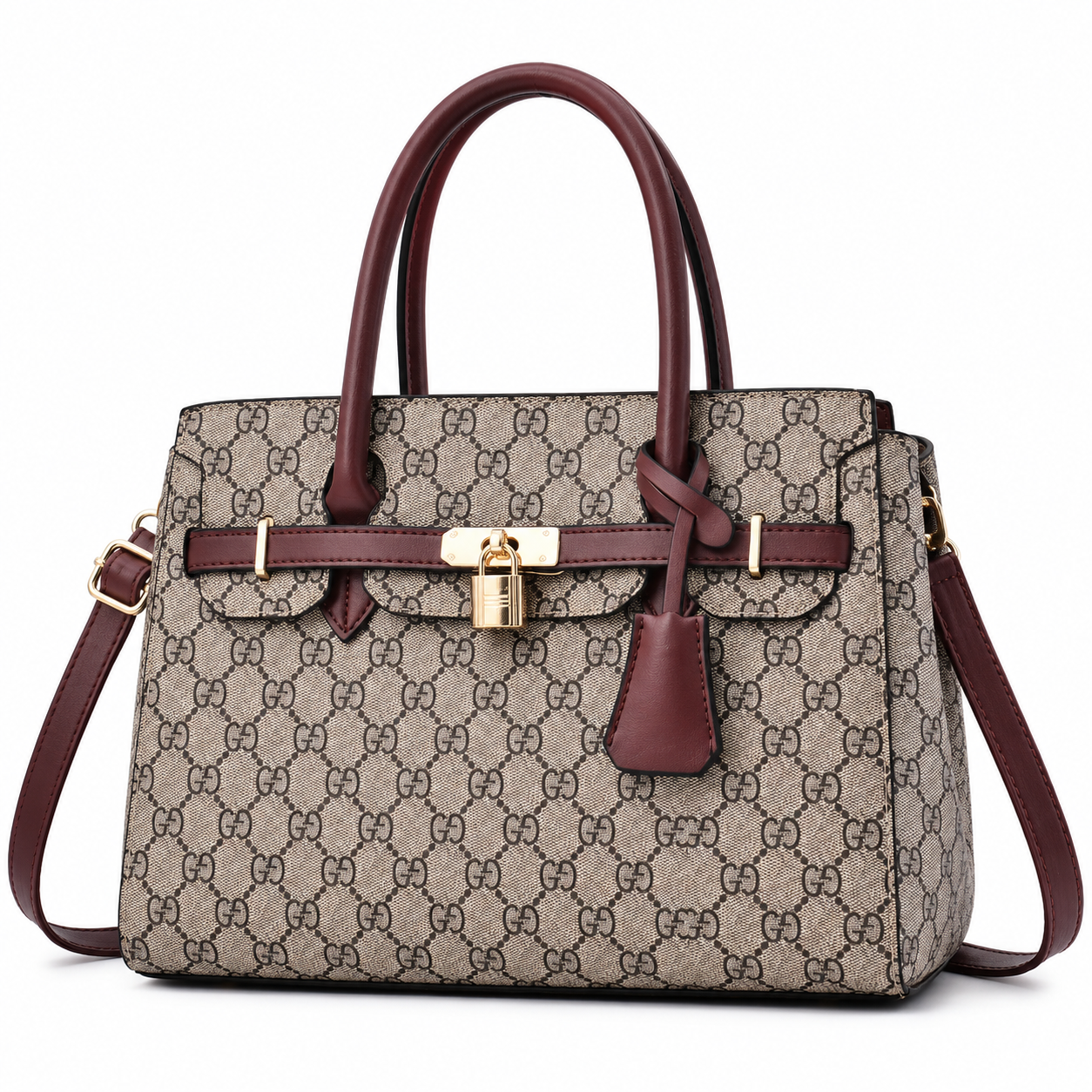 Large capacity handbag shoulder