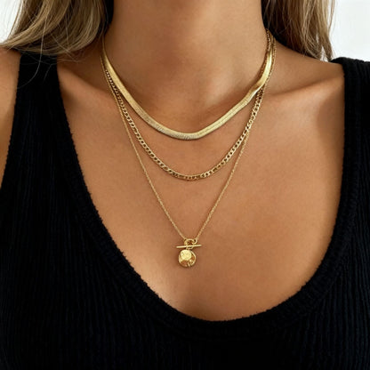 Hip-hop Snakebone Chain Trendy Jewelry Set