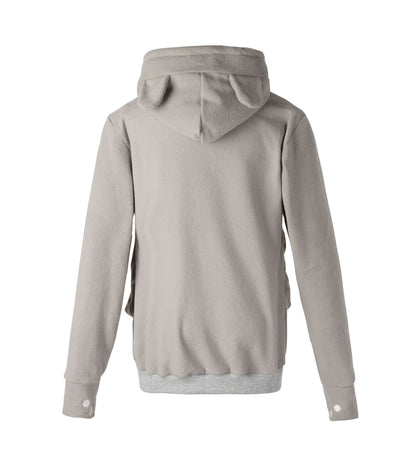 Embroidery Big Pocket Pullovers Women Sweatshirt Autumn Winter Warm Fashion With Cat Lovers Pet Dog Hoodies