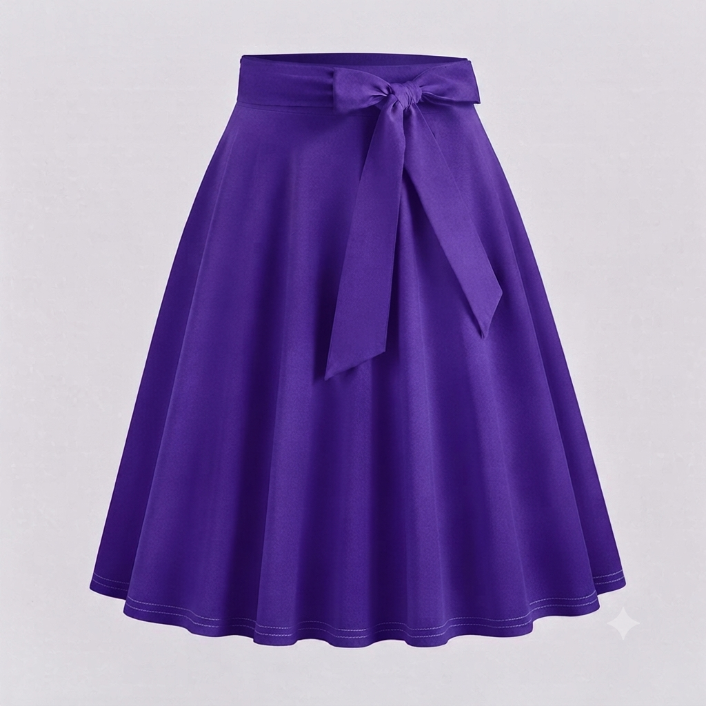 ColorPop Denim-Inspired Skirt