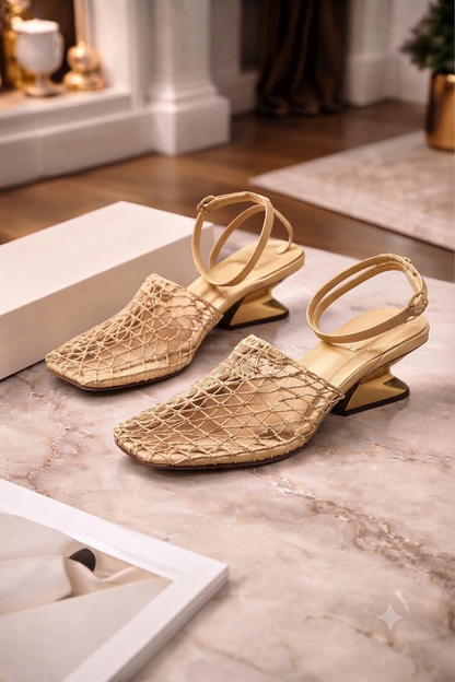 Riviera Woven Wedge Sandals