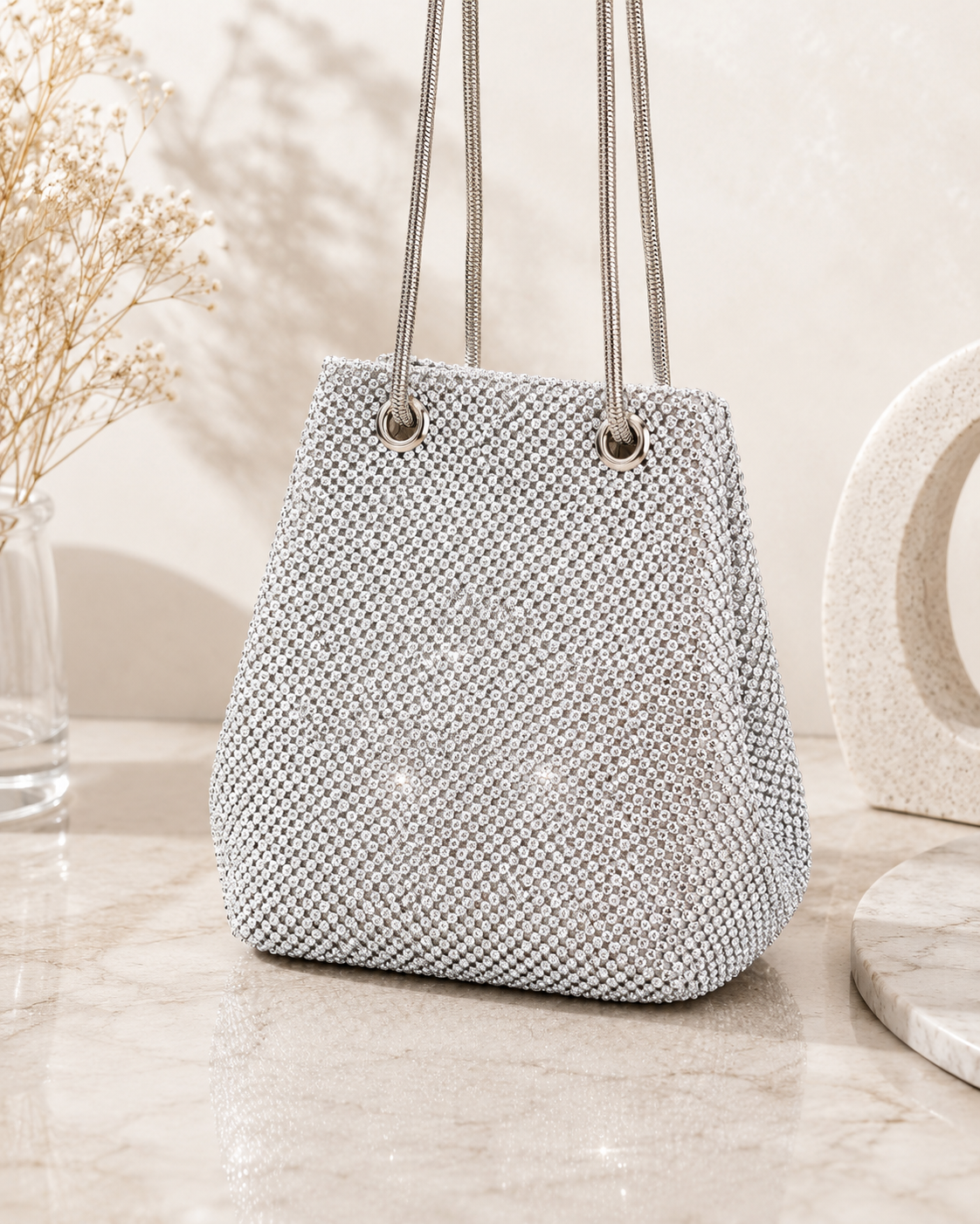 Women Crystal Diamond Clutch Bags String Satin Crossbody Bag Glitter Evening Bags Gold Clutch Party Purse Woman Handbag