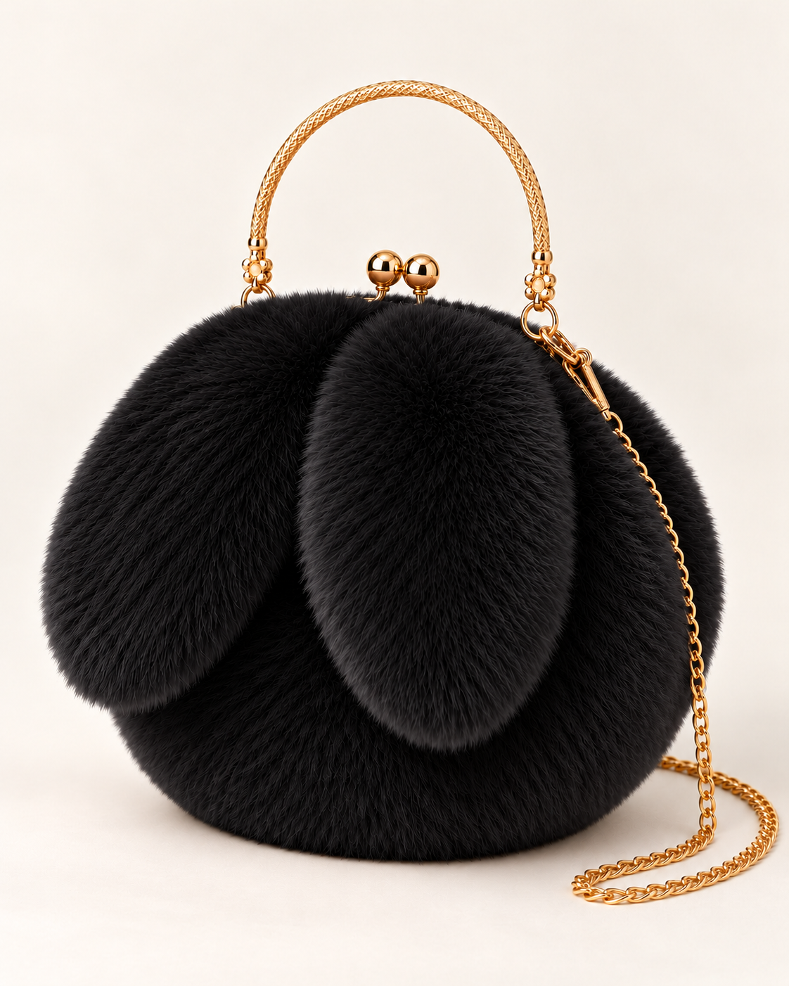 Bunny Charm Plush Mini Bag – product view 5