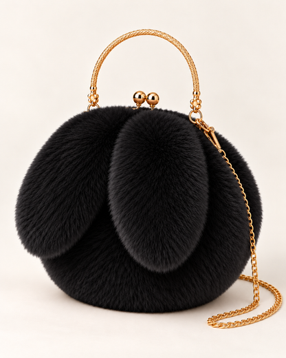 Bunny Charm Plush Mini Bag – product view 5