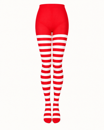 Striped Colorful Party Long Romper – product view 6