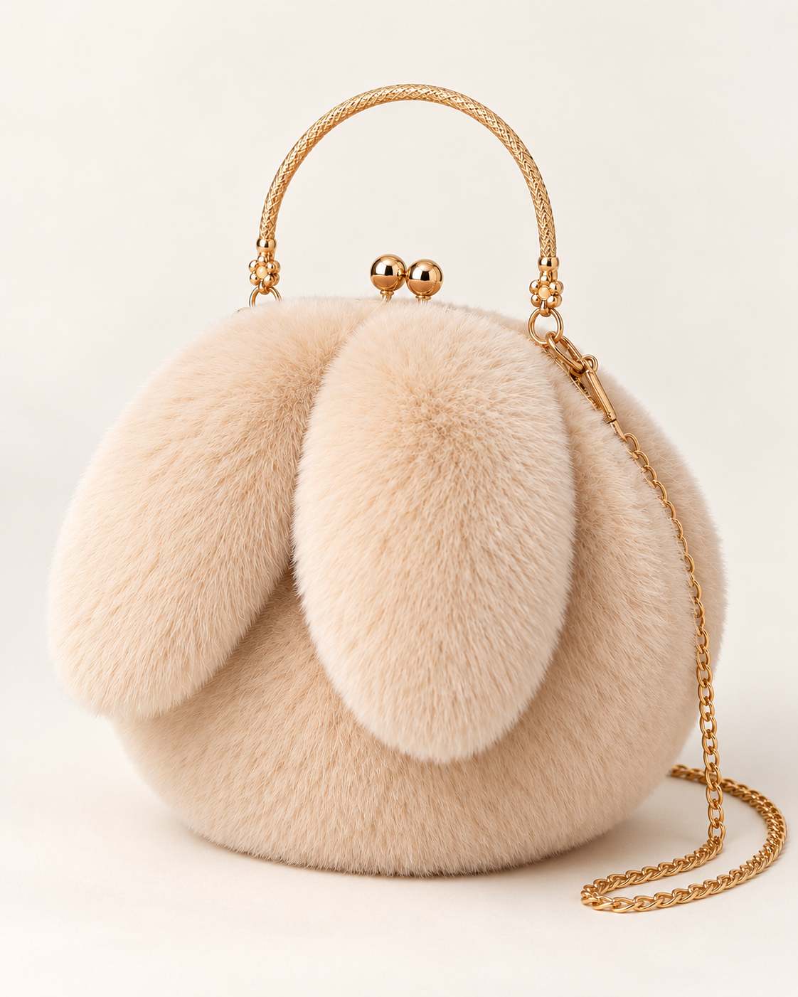 Bunny Charm Plush Mini Bag – product view 6