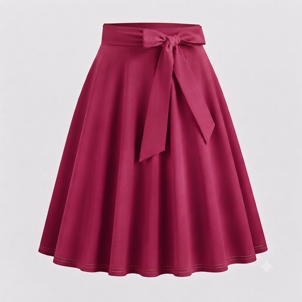 ColorPop Denim-Inspired Skirt