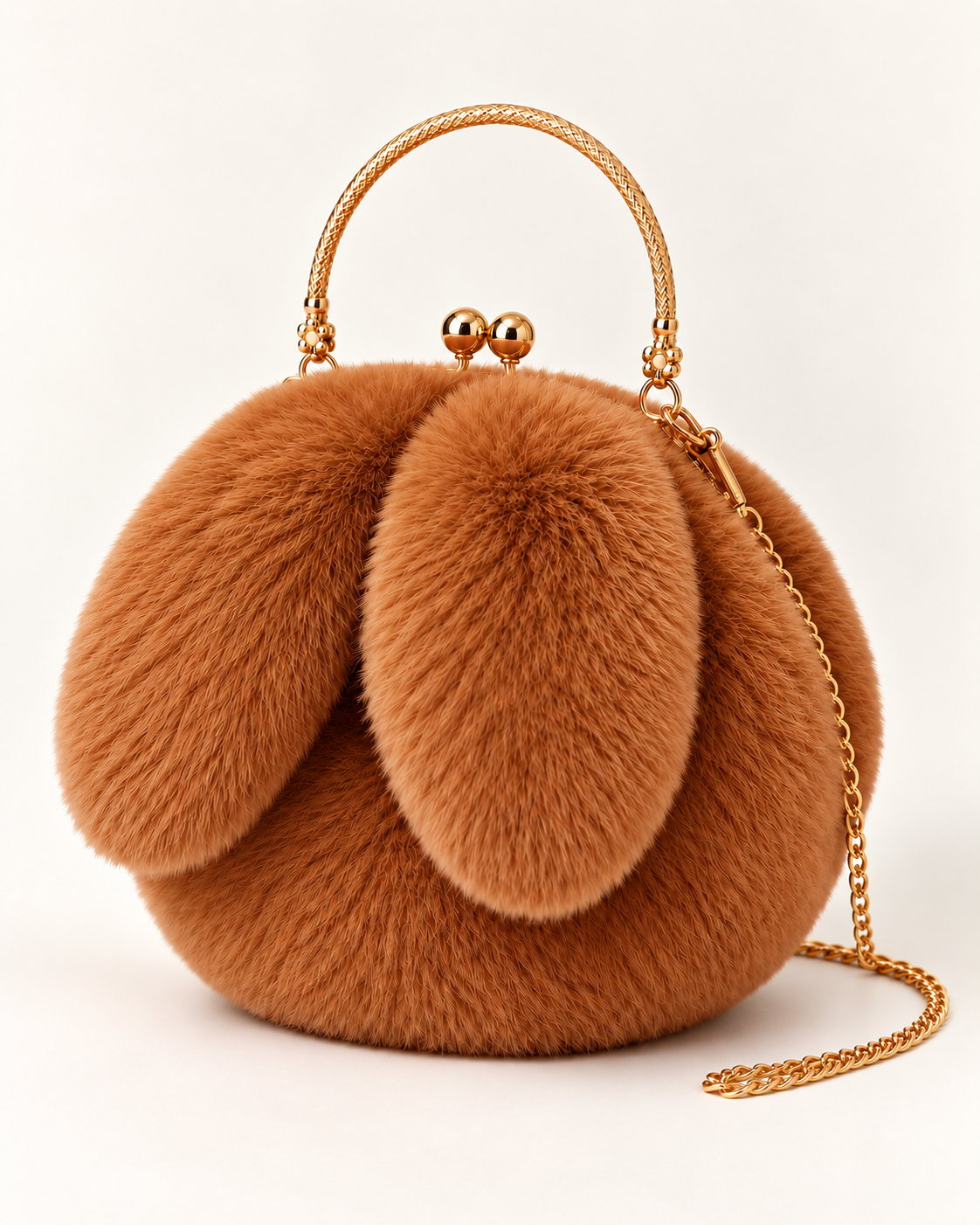 Bunny Charm Plush Mini Bag – product view 4