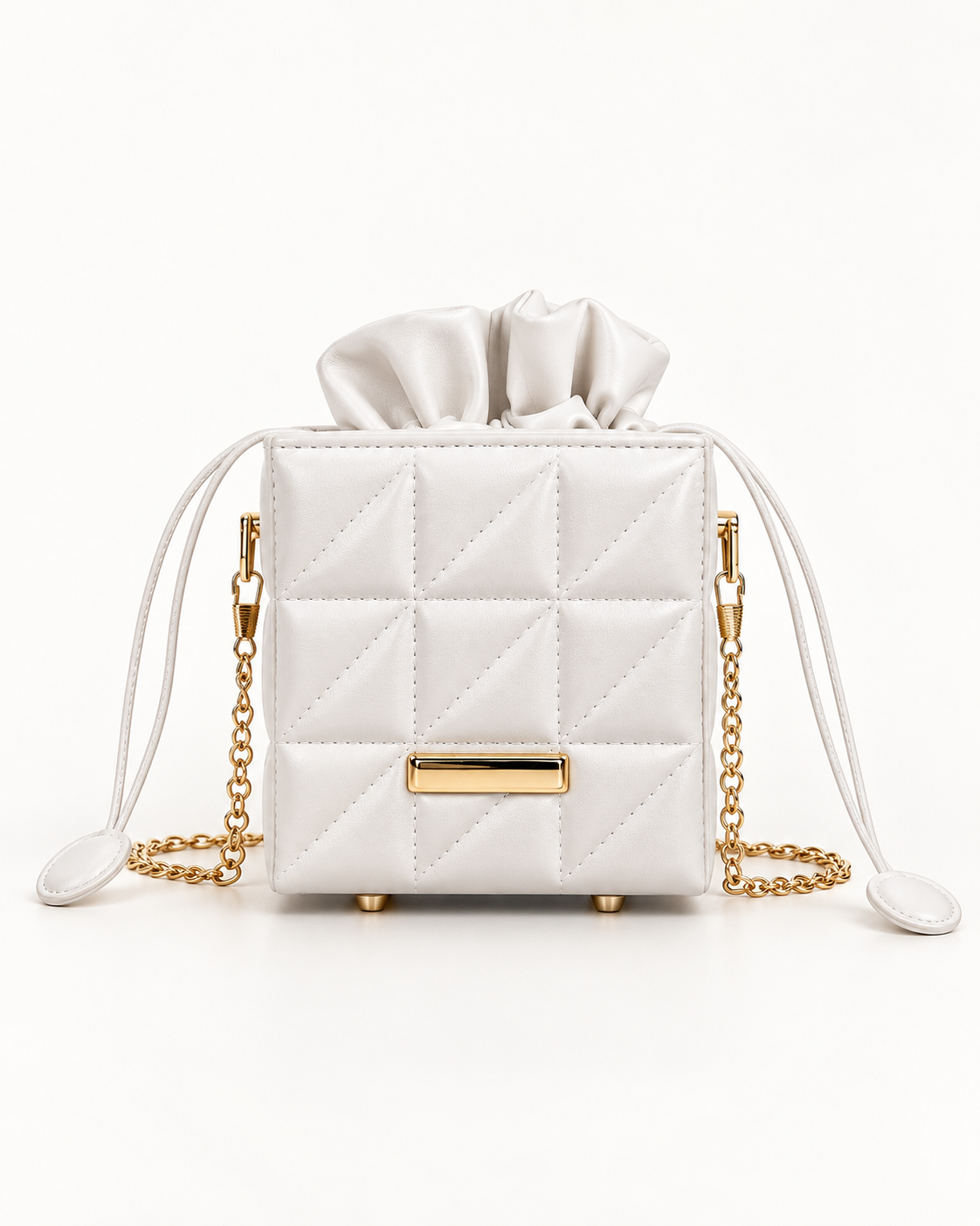 Chic Mini Bucket Crossbody Bag by Leonardé