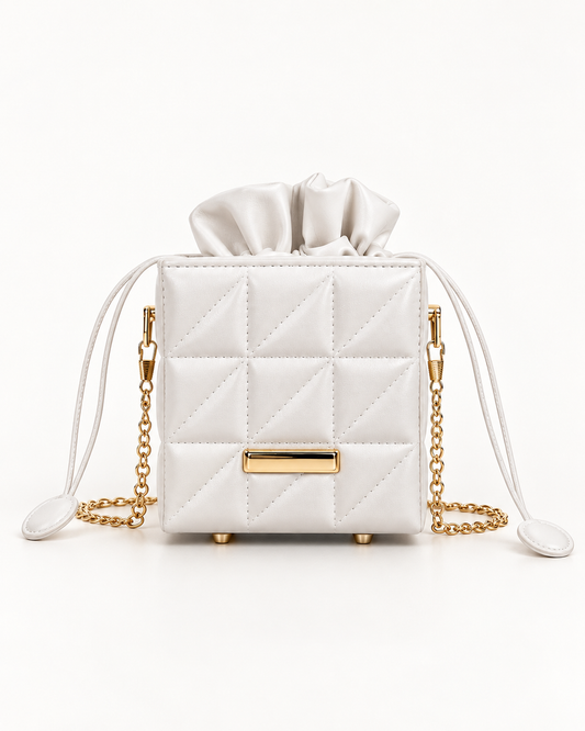 Chic Mini Bucket Crossbody Bag by Leonardé