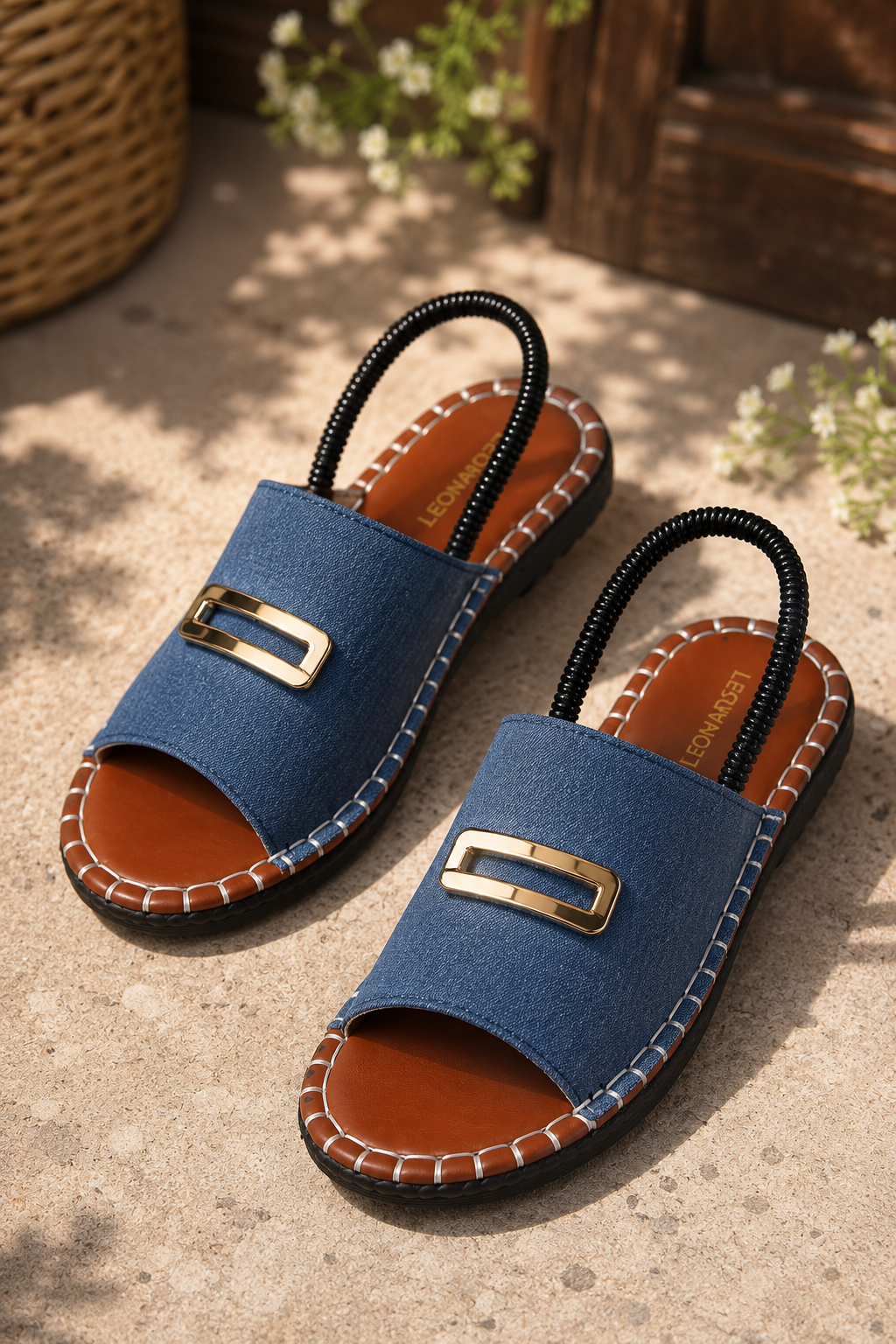 Plus Size With Round-toe Sandles Flat Bottom