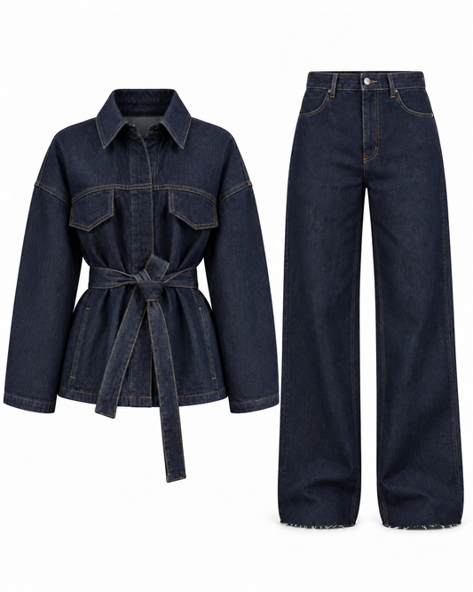 Street Denim-Inspired Jacket by Leonardé