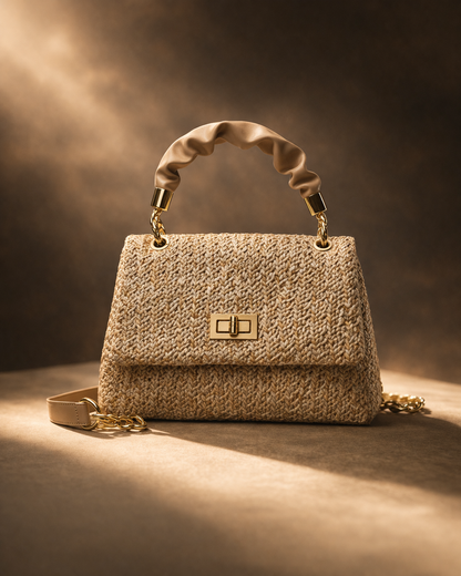 Fashion Fold Handbag Bag Woven Straw Bag Popular Holiday Beach Bag Fashion fold handbag bag woven straw bag popular holiday beach bag