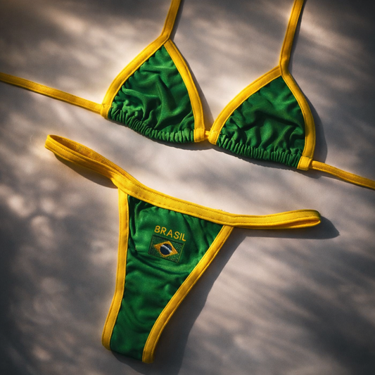 Women's Summer Bra T-back Suit Bikini