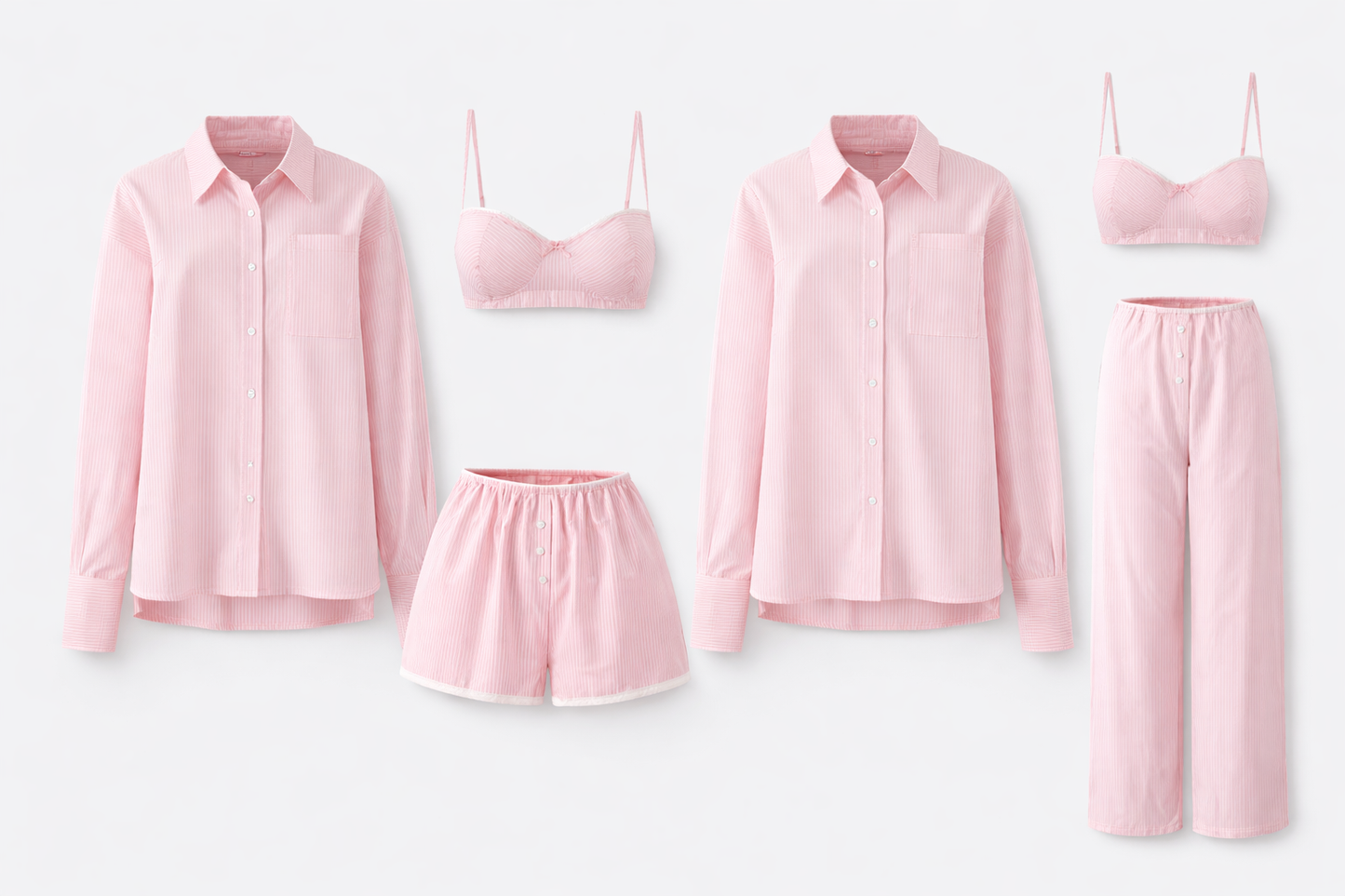 Solid Color Vest Shorts Pants Three Piece Set For Women