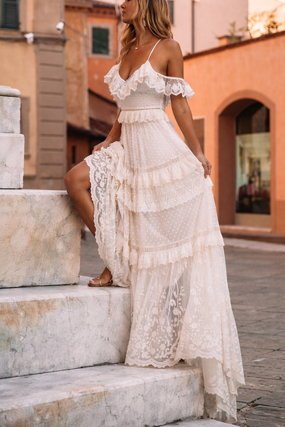 New Sexy Lace Suspender Dress