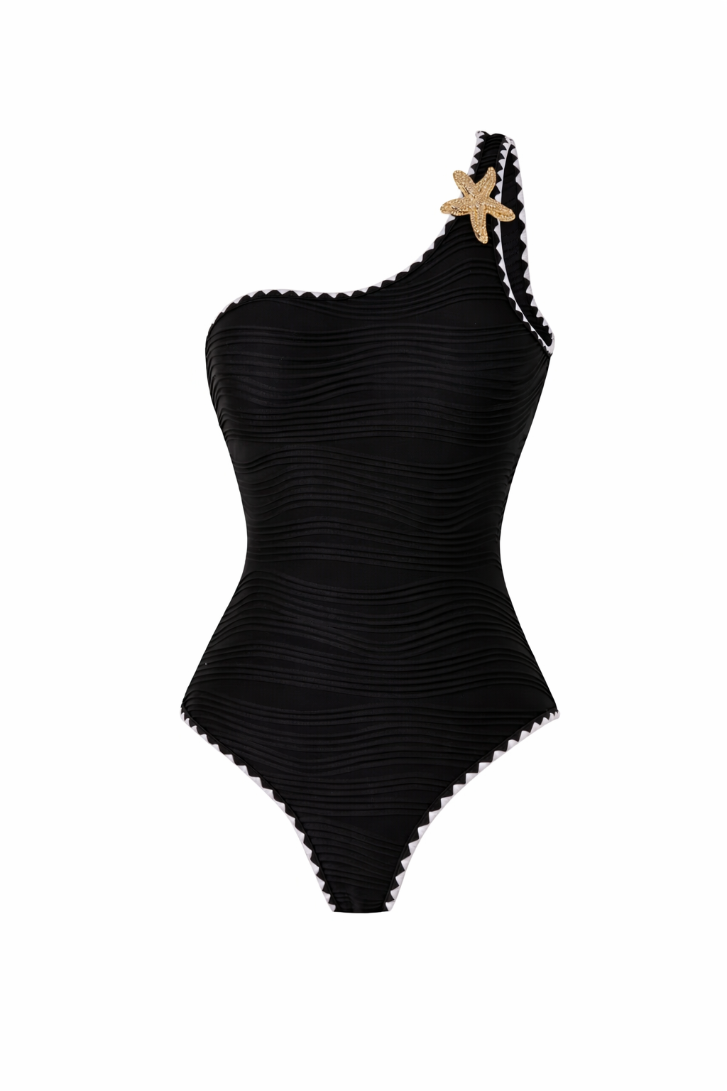 Solid-color Stylish Slim-fit New One-piece Swimsuit
