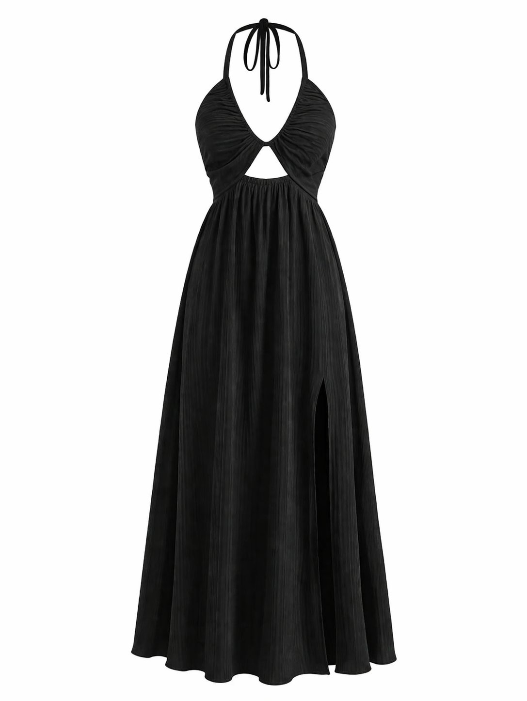 European And American-style Sexy Strapless V-neck Loose-fitting Dress