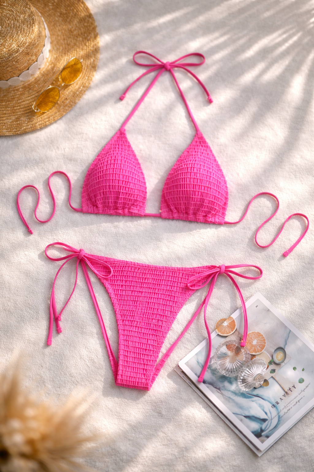 Women's Fashion Personality Halter Spaghetti Straps Bikini