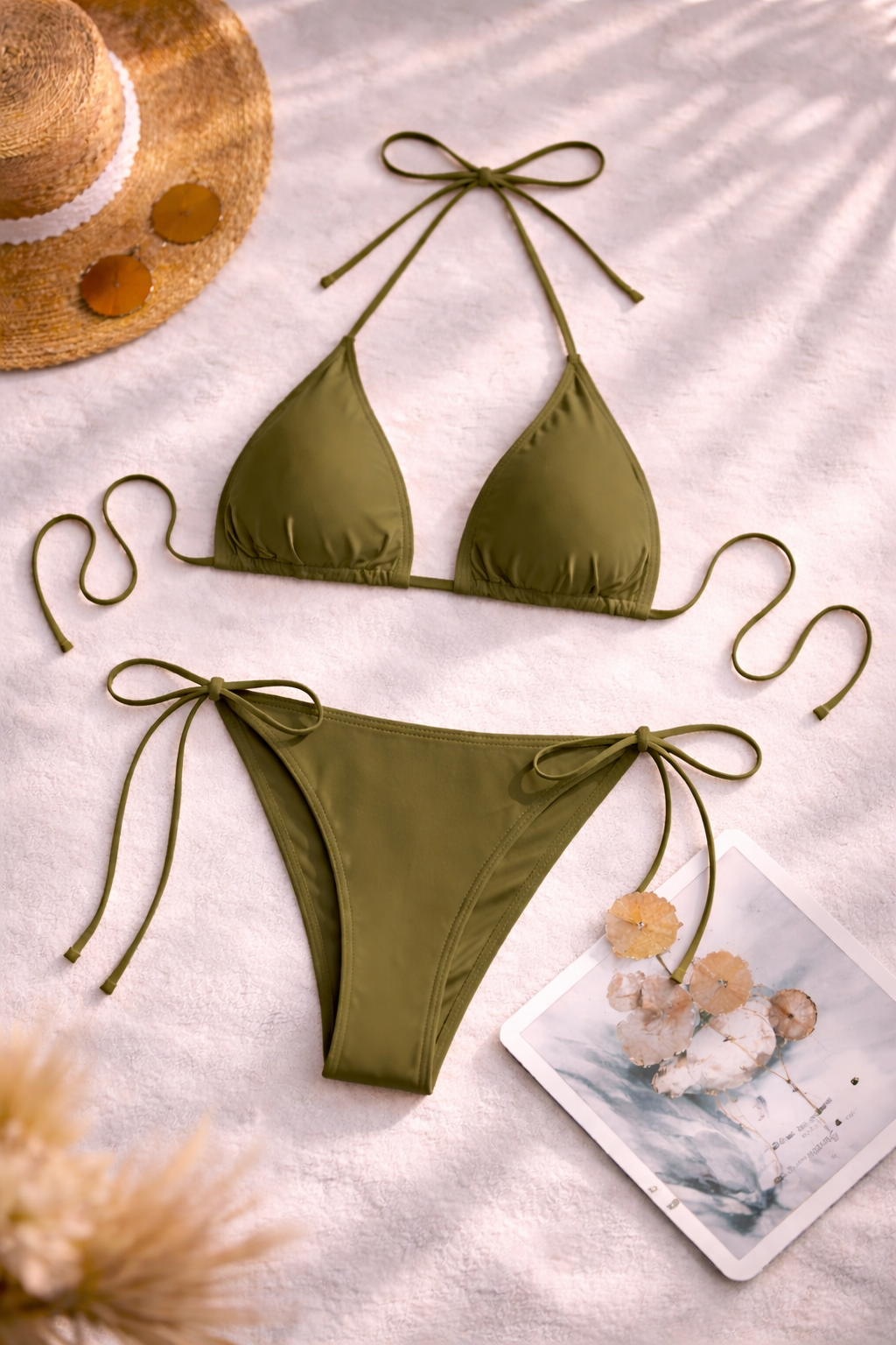 Women's Fashion Personality Halter Spaghetti Straps Bikini