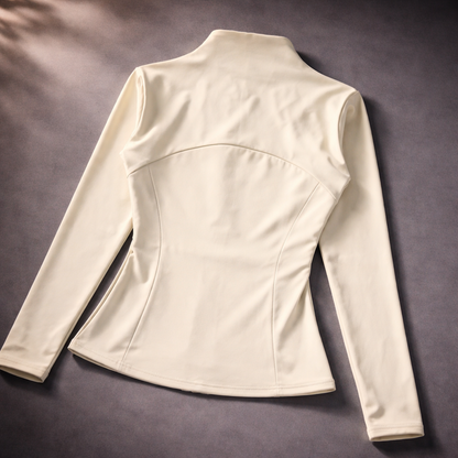 Autumn And Winter Professional Yoga Sports Coat Female Zipper Cardigan Suit