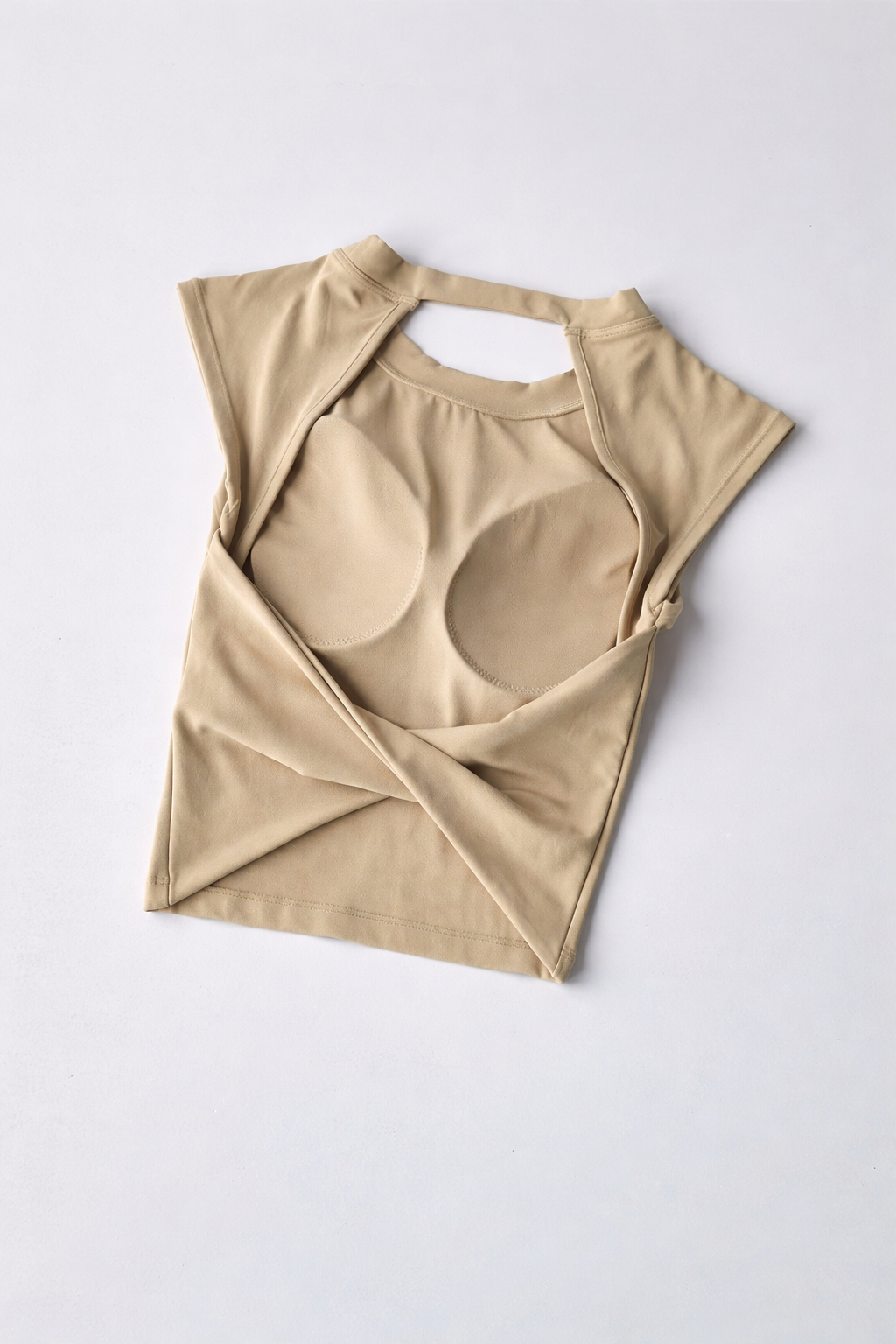 Short Sports T-shirt Waist Slimming Fitness Sports Vest