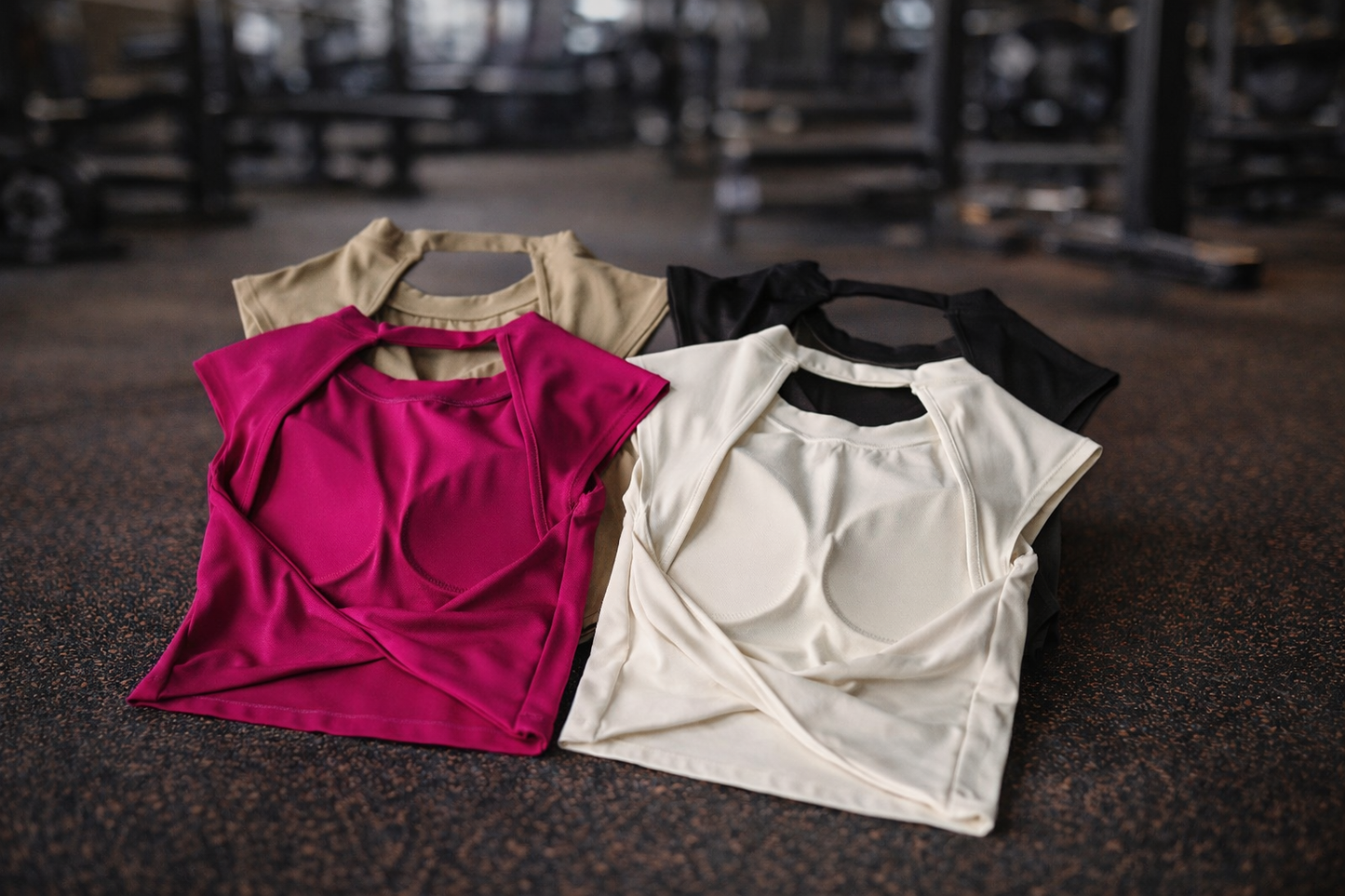 Short Sports T-shirt Waist Slimming Fitness Sports Vest