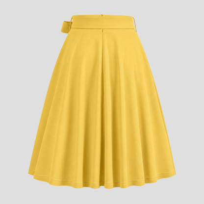 Women's Fashion European And American Style Plaid Skirt
