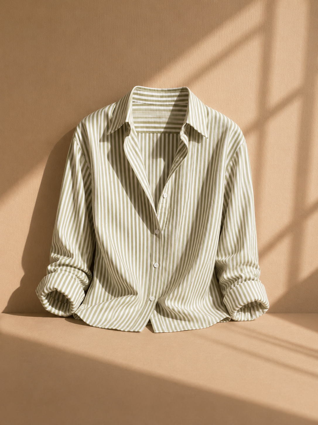 Elegant Office Chic Longline Shirt
